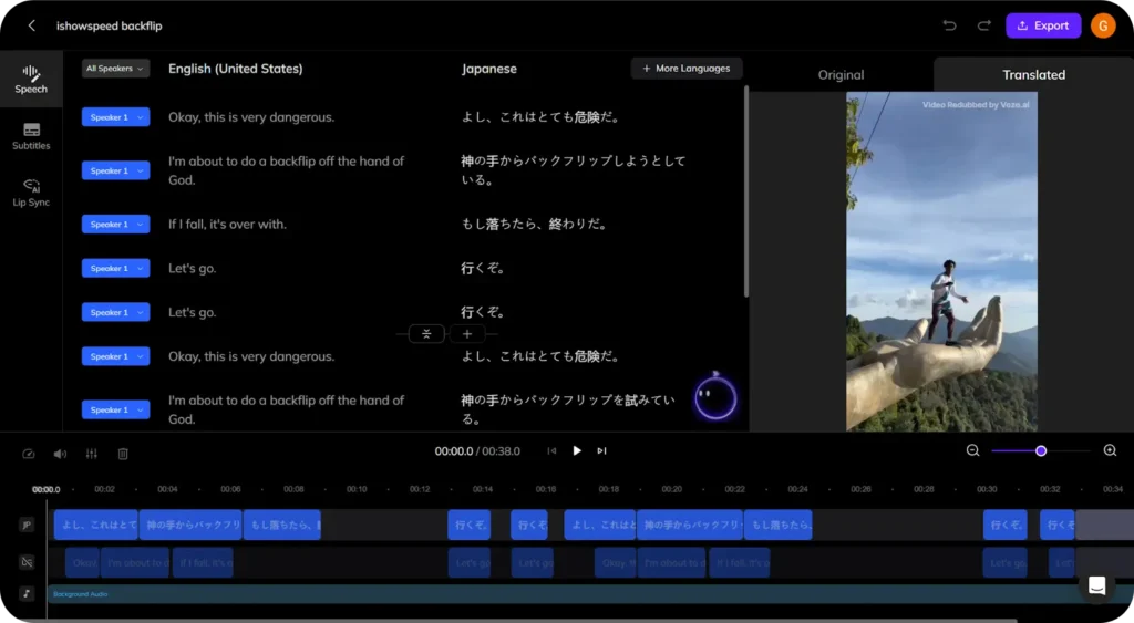 Customize Your Dubbed Videos